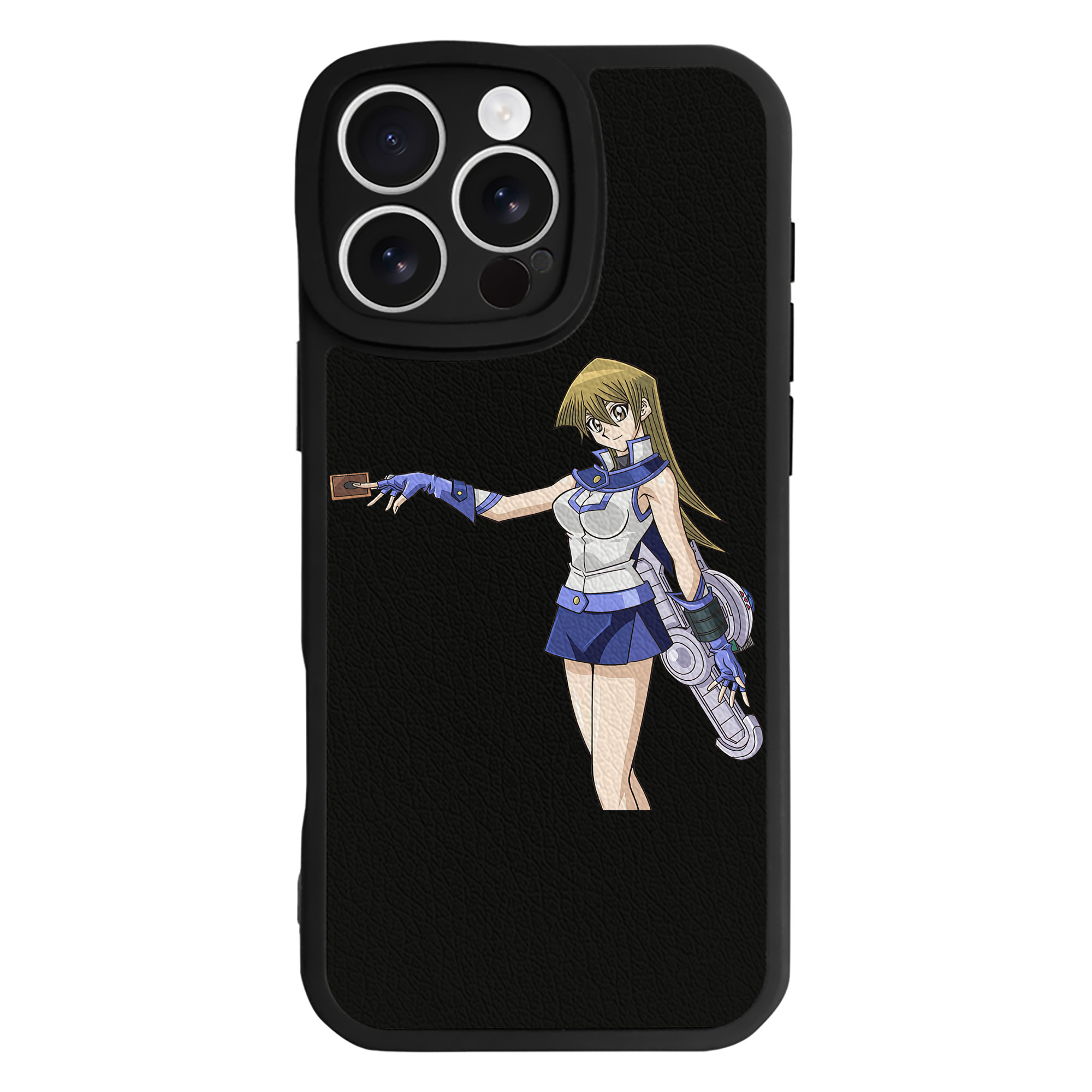 遊☆戯☆王 Yu-Gi-Oh! 【iPhone 16シリーズ対応】シリコンスマホケース（レザー調） 材質：シリコン